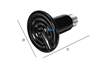 700109004 ERK 75W 220V Е27 Лампа инфракрасная керамическая для обогрева LightBest 700109004 - фото 620425