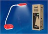 TLD-518 Red Лампа настольная 4W, LED, 400Lm, 4500K, Цвет-красный UNIEL TLD-518 Red - фото 620556