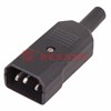 FD 11-0003 Cетевой штекер AC-101 на шнур (уп.25/500шт.) REXANT FD 11-0003 - фото 620739