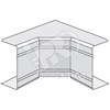 01824 In-liner NIA 80x40 Угол внутренний неизменяемый 90° (уп.8шт.) ДКС 01824 - фото 620910