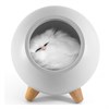 ЛЮЧИЯ 129 Ночник "Котенок в домике" розовый аккум. св/диодный 1.2W, диммер, сенс. упр., настольный ВЫВЕДЕН ИЗ АССОРТИМЕНТА 4606400512325 - фото 621109