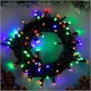 3556787 Гирлянда "Нить" 10 м , IP20, тёмная нить, 100 LED, свечение мульти, 8 режимов, 220 В 3556787 - фото 621113