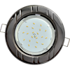 FB51H4ECB Ecola GX53 H4 9011 "6 полос" Черный хром Светильник встраиваемый (уп.10/50шт.) FB51H4ECB - фото 621166
