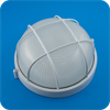 Round WP 60 01 01 Светильник IP54 круглый, 60Вт, белый с решеткой (уп.18шт.) ITALMAC Round WP 60 01 01 - фото 621196
