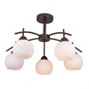 TL3770X-05DB Molly коричневый Светильник потолочный E27, 5x40W Toplight TL3770X-05DB - фото 621252