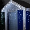 2361653 Гирлянда «Бахрома» 3 × 0.9 м, IP44, УМС, белая нить, 232 LED, свечение белое, 220 В Luazon Lighting 2361653 - фото 621282