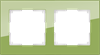 WL01-Frame-02 Favorit Рамка на 2 поста, фисташковая ВЫВЕДЕНА ИЗ АССОРТИМЕНТА a036588-1 - фото 621305