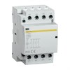 MKK21-25-40 КМ25-40M Модульный контактор 25A катушка 220В AC/DC 4НО (уп. 4шт) IEK MKK21-25-40 - фото 621415
