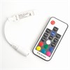 48032 LD66 Контроллер RGB min для светодиодной ленты с П/У белый, 12-24V FERON (Китай) 48032 - фото 621495