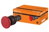 SQ0746-0048 SB7-CCS545 d35мм 1з+1р красная Кнопка грибовидная, возврат поворотом (уп.10шт.) TDM SQ0746-0048 - фото 621508