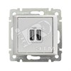 770470 Valena Ррозетка USB 2 гнезда, белая Legrand (Франция) 770470 - фото 621632