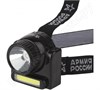 GA-501 Фонарь АР АРМИЯ РОССИИ налобный Гранит [3Вт COB + 3Вт LED, ближ и дальн свет, аккум, карт] ЭРА (Китай) Б0030185 - фото 621723