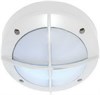 FW53CSECS Ecola GX53 LED B4143S Cветильник накладной IP65 матовый Круг с решеткой алюмин. 1*GX53 Белый 145x145x65 (уп.24шт.) FW53CSECS - фото 621786