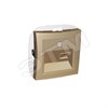 000483 ДУЭТ КОМПЬЮТЕРНАЯ РОЗЕТКА RJ45 КАТ. 5E, МЕХАНИЗМ, ШАМПАНЬ (уп.10шт.) Schneider Electric 000483 - фото 621815