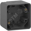 MUR37911 Mureva S Коробка 1 пост для накладного монтажа IP55, антрацит (уп.10шт.) Schneider Electric MUR37911 - фото 621927