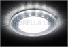 G290 CH хром/прозрачный GX53+3W(LED WHITE) Светильник встраиваемый (уп.50шт.) Ambrella Light 4627094358860 - фото 622127