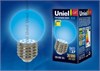LED-G45-0,65W/BLUE/E27 Лампа светодиодная для декоративной подсветки. Цвет голубой. (уп.10шт.) UNIEL LED-G45-0,65W/BLUE/E27 - фото 622371