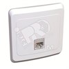 KOMC-001B ЭТЮД Компьютерная розетка 1 гнездо RJ45 категория 5е белая (уп.10шт.) Schneider Electric KOMC-001B - фото 622722