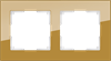 WL01-Frame-02 Favorit Рамка на 2 поста, бронзовая (уп.5шт.) Werkel™ ВЫВЕДЕНА ИЗ АССОРТИМЕНТА a036583-1 - фото 622880