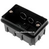 РЕ 000-031 Коробка установочная 100х60х50мм в бетон IP20 (уп.90шт.) PlastElectro (Россия) РЕ 000 031 - фото 622944