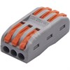 39036 LD222-423 Клемма монтажная 6х0,08-2,5/4мм² (для многопроволочной жилы) (уп.25шт.) Stekker (Китай) 39036 - фото 623010