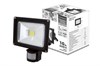 SQ0336-0246 Прожектор светодиодный СДО10-2-Н-Д (с датчиком) 10Вт, 6500К, черный, народный (уп.30шт.) TDM SQ0336-0246 - фото 623064