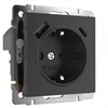 W1171708 Розетка с быстрой зарядкой USB Type A+С белая, черная (уп.10шт.) Werkel™ a056275-1 - фото 623175
