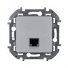 673827 Inspiria RJ45 Информационная розетка RJ45 Cat. 5е UTP 1 выход, алюминий (уп.10шт.) Legrand (Российская Федерация, Франция) 673827 - фото 623680