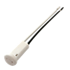 AB04LWEAY Ecola base G4 патрон керамический круглый торцевой с проводами 2*8cm  AB04LWEAY - фото 623849