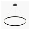 MOD058PL-L54BK Коллекция Modern серия Rim Светильник подвесной 3000-4000К 60Вт черный Maytoni Elegant MOD058PL-L54BK - фото 623853