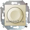 1591311-031 S15 Диммер поворотно-нажимной, 500Вт, 230В, винтовой зажим, слоновая кость (уп.12шт.) Simon Electric 1591311-031 - фото 623923