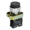 BBT70-BL-K02 LAY5-BL21 без подсветки черная 1з Кнопка управления (уп.20шт.) IEK® BBT70-BL-K02 - фото 624175