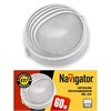 94817 NBL-R3-60-E27/WH Светильник круглый реснички белый влагозащ. 60Вт IP54 (уп.18шт.) Navigator 94817 - фото 624389