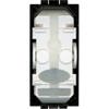 N4001A LivingLight Выключатель с автоматическими клеммами, размер 1 модуль, цвет белый Bticino (Legrand) N4001A - фото 624391