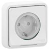 MUR39132 Mureva S СУ Розетка с/з и шторками 16А, 220В, винтовые клеммы, в сборе, IP55, белая (уп.10шт.) Schneider Electric MUR39132 - фото 624487