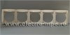 000205 ДУЭТ РАМКА, 5 МЕСТ, БЕЖЕВАЯ (уп.8шт.) Schneider Electric 000205 - фото 624870