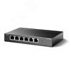TL-SF1006P Коммутатор неуправляемый PoE 6 портов, 4хPoE 10/100 Мб/с, 2хRJ45 67Вт TP-Link (Китай) TL-SF1006P - фото 624978
