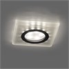 32571 CD8170 15LED*2835 SMD 4000K, MR16 50W G5.3, белый матовый Светильник потолочный встраиваемый с LED подсветкой с драйвером в комплекте FERON 32571 - фото 625061