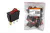 SQ0703-0043 MRS-101-3-B черный 2 положения 1з Клавишный переключатель круглый (уп.10шт.) TDM SQ0703-0043 - фото 625147