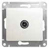GSL000691 Glossa Механизм розетки TV 1дБ оконечная 1 гнездо, перламутр (уп.10шт.) Schneider Electric GSL000691 - фото 625162