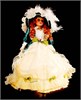 10583/1T (3015) зеленая DOLL Natali Kovaltseva Настольная лампа kid's, 1 x E27, 40W, + подставка 10583/1T - фото 625213