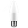 38111 LB-970 B LED 13Вт E27 4000К 1080Лм свеча 220В (замена 100Вт) Лампа светодиодная (уп.10/100шт.) FERON (Китай) 38111 - фото 625275