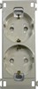 WSN 1122 (I) Розетка 2-я з/к. Для комбинаций бежевая (уп.50шт.) PANASONIC SHIN DONG-A WSN 1122 (I) - фото 625327