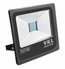 VLF1-30-6500 2400Лм 30W Прожектор 30W SMD 6500К 2400Лм 220V IP65, черный VKL ELECTRIC VLF1-30-6500 - фото 625433