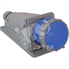 PSN11-063-3 Розетка стационарная ССИ-133 63А-6ч/200-250В 2Р+РЕ IP67 MAGNUM (уп.2шт.) IEK® PSN11-063-3 - фото 625768