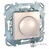 MGU5.513.25 Unica Диммер поворотно-нажимной LED 4-400Вт, бежевый Schneider Electric MGU5.513.25 - фото 625850