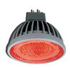 M2CR42ELC Ecola MR16 LED color 4,2W 220V GU5.3 Red Лампа св/д красная СНЯТА С ПРОИЗВОДСТВА M2CR42ELC - фото 625961