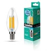 LED12-C35-FL/845/E14 Filament B LED 12Вт E14 4500К 1115Лм свеча 220В (замена 100Вт) Лампа светодиодная (уп.10/100шт.) Camelion (Китай) LED12-C35-FL/845/E14 - фото 626120