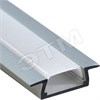 1009616 2206 PAL Профиль врезной анодированный (2м) (уп.300м.) JazzWay (Китай) 1009616 - фото 626164