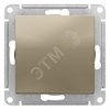 ATN000561 AtlasDesign Механизм переключателя одноклавишного (сх.6), шампань (уп.10шт.) Systeme Electric (Россия) ATN000561 - фото 626226